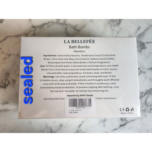 LA BELLEFÉE Bath Bombs & Scented Candles Gift Set - Picture 3 of 3